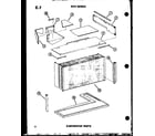 Amana ES614-2S/P67119-15R evaporator parts diagram