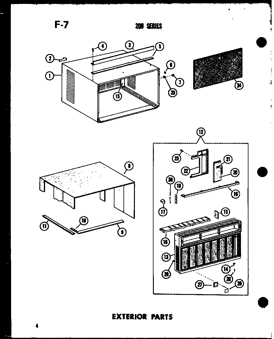 Exterior parts