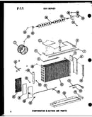 Evaporator & action air parts