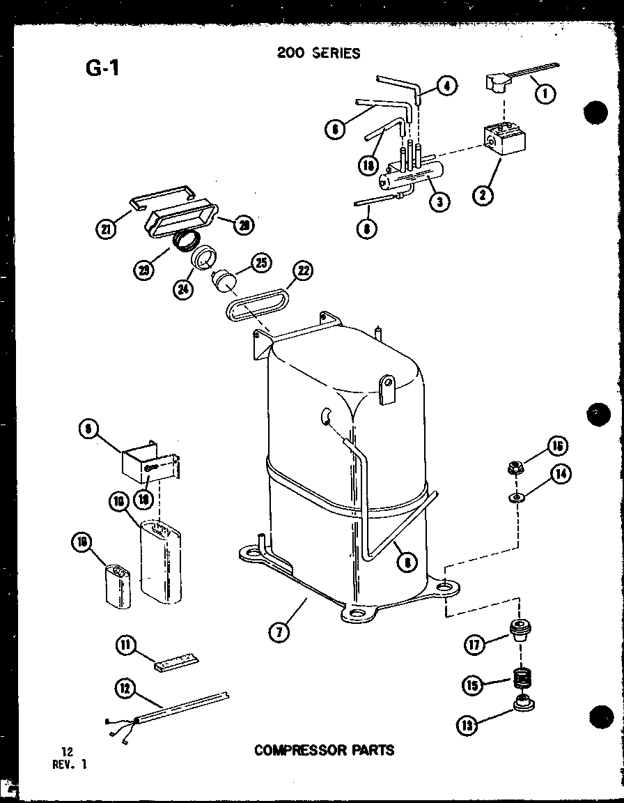 Compressor parts