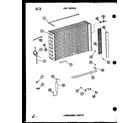 Amana ES216D-3MS/P55417-61R condenser parts diagram