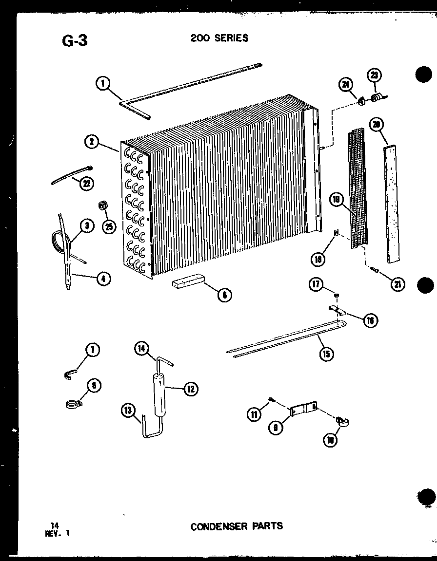 Condenser parts