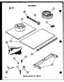 Installation kit parts (220-3spk/p55417-78r)