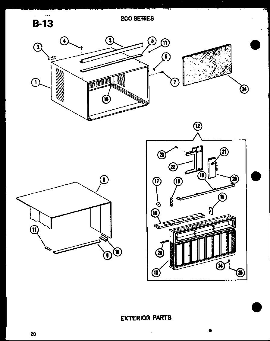 EXTERIOR PARTS (218D-3WS/P55417-79R)