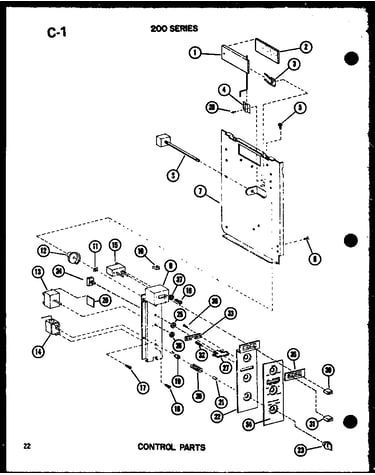 Control parts (218d-3ws/p55417-79r)
