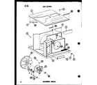Amana 220-3SPK/P55417-78R interior parts (218d-3ws/p55417-79r) diagram