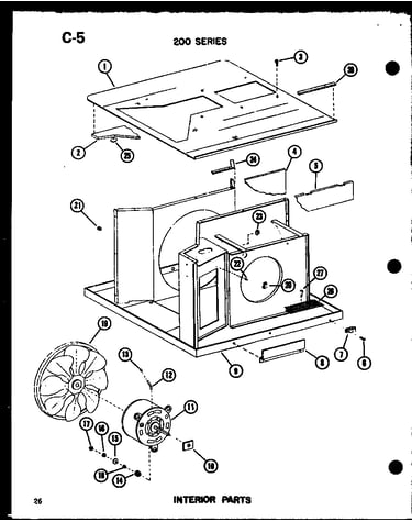 Interior parts (218d-3ws/p55417-79r)