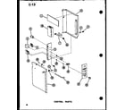 Amana 218-5K/P67535-6R control parts (es213-2mk/p67535-3r) (218-3mk/p67535-4r) (218-3k/p67535-5r) (218-5k/p67535-6r) diagram