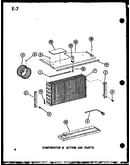 Evaporator & action air parts