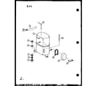 Amana 218-5K/P67535-7R compressor diagram