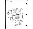 Amana ES218-3HEL/P67535-9R evaporator & action air parts diagram