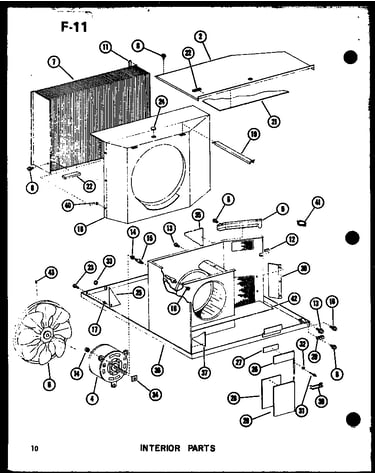Interior parts