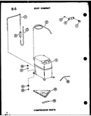 Compressor parts (es7-2ms/p54974-45r) (es9-2ms/p54974-46r) (es11-2ams/p54974-47r) (es12-2ms/p54974-48r)