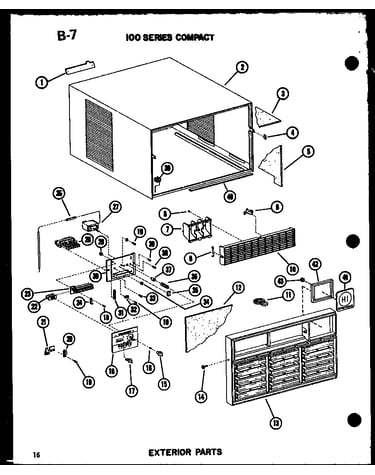 Exterior parts (es-108-2s/p67231-14r)