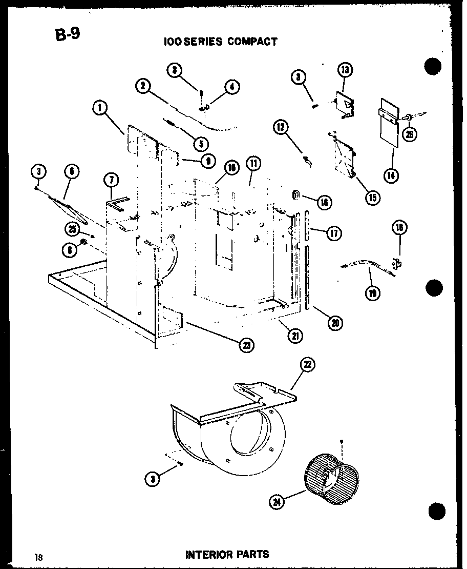 INTERIOR PARTS (ES-108-2S/P67231-14R)