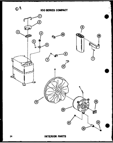 Interior parts (es-108-2s/p67231-14r)