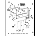 Amana ES12-2MS/P54974-48R automatic installation mounting kit (am-2) (es-108-2s/p67231-14r) diagram