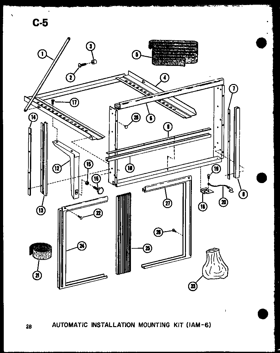 AUTOMATIC INSTALLATION MOUNTING (1AM-6) (ES-108-2S/P67231-14R)