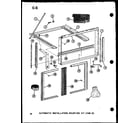 Amana ES7-2MS/P54974-45R automatic installation mounting (1am-6) (es-108-2s/p67231-14r) diagram