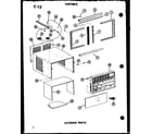 Amana ES6P-2AMS/P54972-27R exterior parts diagram