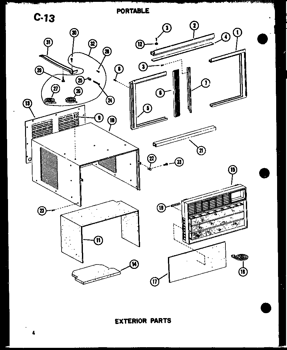 Exterior parts