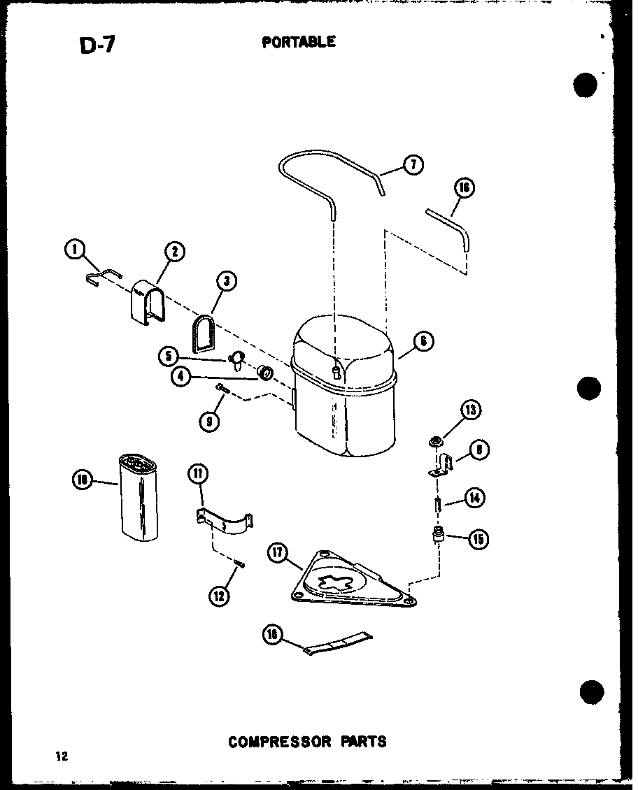 Compressor parts