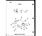 Amana ES6P-2AMS/P54972-27R damper & action air parts diagram