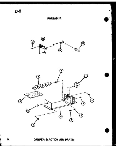 Damper & action air parts