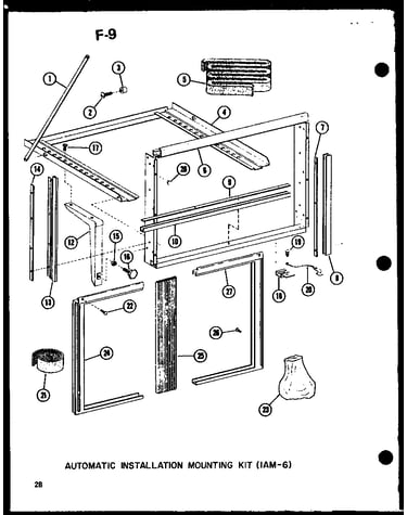 Automatic installation mounting kit (iam-6) (113-3hew/p67231-20r)