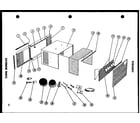 Amana ES6P-2SPML/P54972-32R evaporator parts diagram