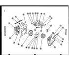 Amana ES6P-2SPML/P54972-32R base pan & controls diagram