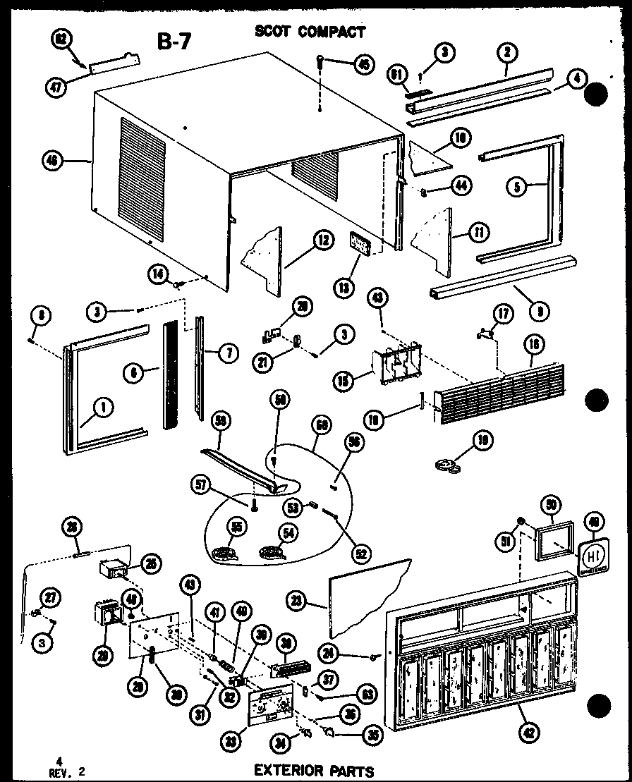 Exterior parts
