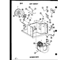 Amana ES9-2ML/P68818-1R interior parts diagram