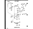 Amana ES9-2ML/P68818-1R compressor parts (es12-2ml/p54974-60r) (es9-2ml/p68818-1r) diagram