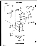Compressor parts (es12-2ml/p54974-60r) (es9-2ml/p68818-1r)
