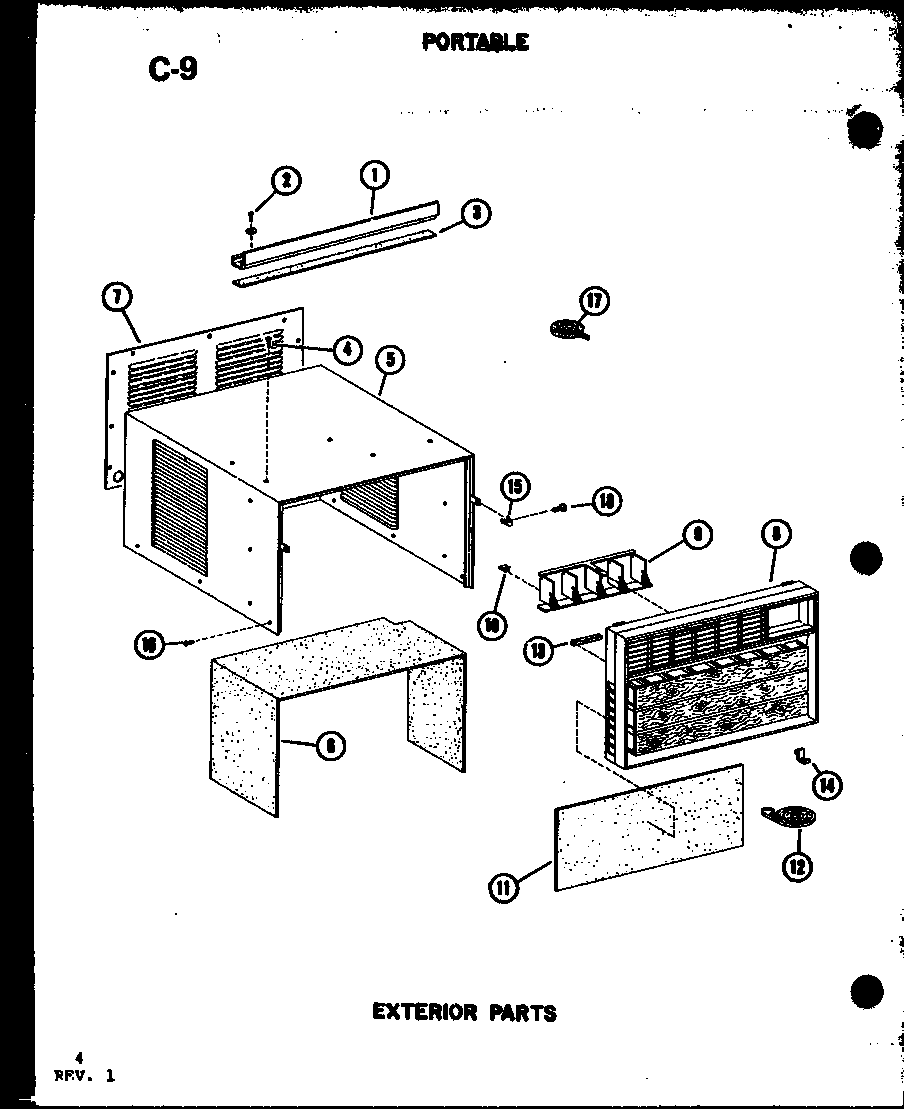 Exterior parts