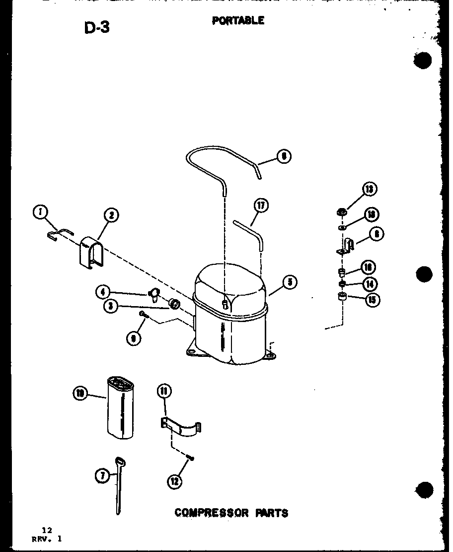 Compressor parts (8p-5l/p54973-21r)