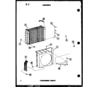 Amana ES6P-2SPMN/P54972-34R condenser parts diagram