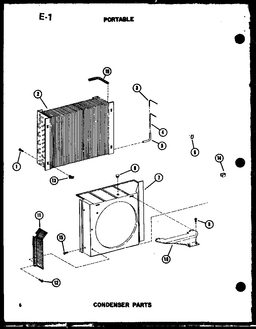 Condenser parts