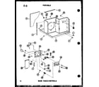 Amana ES6P-2SPMN/P54972-34R base pan & controls diagram