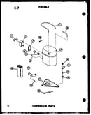 Compressor parts (es6p-2spmn/p54972-34r)