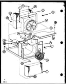 Evaporator and fan motor