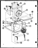 Evaporator and fan motor