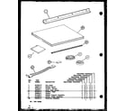Amana CES1093HES/P9920810R mounting assembly diagram