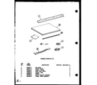 Amana CES1123R/P9920807R standard mounting kit (c6412301/p6412301r) diagram