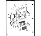 Amana ES5P2MS/P9931503R exterior parts diagram
