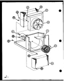 Evaporator and fan motor