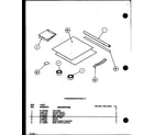Amana C6412301/P6412301R standard mounting kit (c6412301/p6412301r) diagram