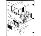 Amana 12C3T/P1118104R exterior parts diagram