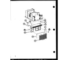 Amana B12C3HES/P9920815R exterior parts diagram